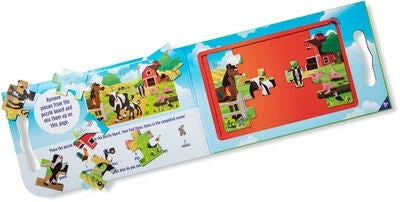 Melissa & Doug Ta-Med Magnetisk Puslespill Bondegård 4 Melissa & Doug Ta-Med Magnetisk Puslespill Bondegård - Bilde 2