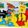 Pippi Langstrømpe Pippi Trepuslespill 12 Brikker -jollyroom Salg 44 3782 00 1137 1
