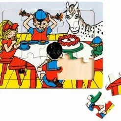 Pippi Langstrømpe Pippi Rammepuslespill 15 Brikker 5 Pippi Langstrømpe Pippi Rammepuslespill 15 Brikker -jollyroom Salg 44 3783 00 1137 2