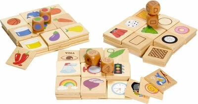 VIGA Puslesett Farger, Former Og Sanser, 3-Pack 3 VIGA Puslesett Farger, Former Og Sanser, 3-Pack