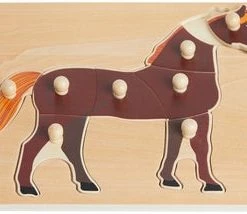 Viga Knottepuslespill Bondegård 3-pack -jollyroom Salg 44607 44608 44610 2178 2