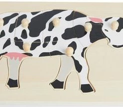 Viga Knottepuslespill Bondegård 3-pack -jollyroom Salg 44607 44608 44610 2178 4a