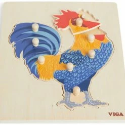 Viga Knottepuslespill Bondegård 3-pack -jollyroom Salg 44607 44608 44610 2178 4c