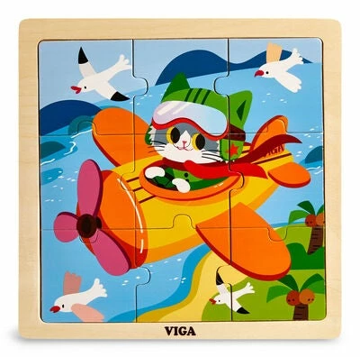 VIGA Puslespill 4-pack Kjøretøy 7 VIGA Puslespill 4-pack Kjøretøy - Bilde 5