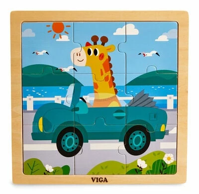 VIGA Puslespill 4-pack Kjøretøy 10 VIGA Puslespill 4-pack Kjøretøy - Bilde 8