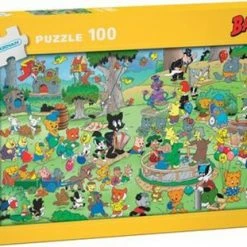 Bamse - Verdens Sterkeste Bjørn Bamse Puslespill 100 Brikker