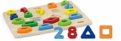 VIGA Treleker Tall Og Figurer 5 VIGA Treleker Tall Og Figurer - Bilde 3