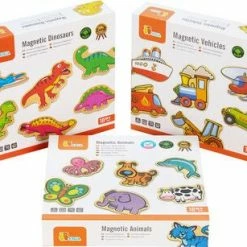 VIGA Magnetiske Figurer, 3-Pack