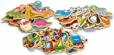 VIGA Magnetiske Figurer, 3-Pack 4 VIGA Magnetiske Figurer, 3-Pack - Bilde 2