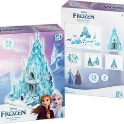 AMO Games Disney 3D-puslespill Frozen Ispalass 73 Brikker -jollyroom Salg 51020 2139 4b