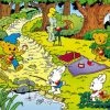 Bamse - Verdens Sterkeste Bjørn Bamse- Verdens Sterkeste Bjørn Knottpuslespill -jollyroom Salg 512016 1133 1