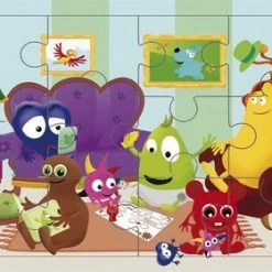 Babblarna Puslespill Stue, 12 Biter