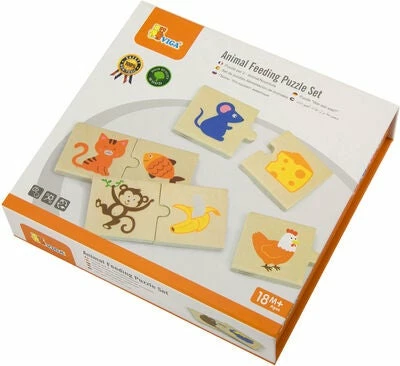 VIGA Puslespill Mat Dyrene 6 VIGA Puslespill Mat Dyrene - Bilde 4