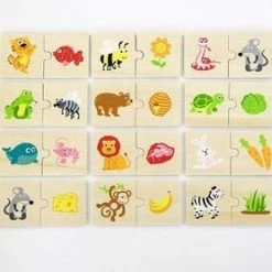 VIGA Puslespill Mat Dyrene 15 VIGA Puslespill Mat Dyrene -jollyroom Salg 51607 2178 4d