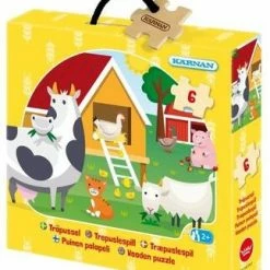Egmont Kärnan Kärnan På Bondgården Eskepuslespill I Tre, 6 Brikker
