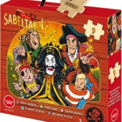 Egmont Kaptein Sabeltann Trepuslespill 9 Brikker