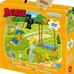 Bamse - Verdens Sterkeste Bjørn Bamse- Verdens Sterkeste Bjørn Puslespill Bamse, 20 Deler