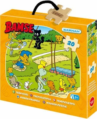 Bamse - Verdens Sterkeste Bjørn Bamse- Verdens Sterkeste Bjørn Puslespill Bamse, 20 Deler 3 Bamse - Verdens Sterkeste Bjørn Bamse- Verdens Sterkeste Bjørn Puslespill Bamse, 20 Deler