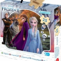 Kärnan Disney Frozen 2 Trepuslespill 25 Brikker