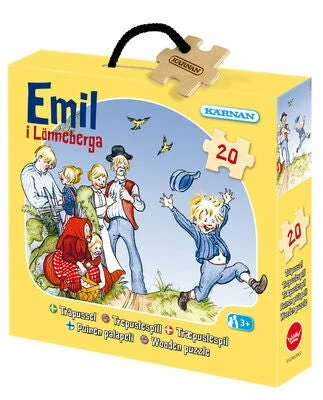 Emil I Lönneberga Kärnan Emil I Lønneberget Bokspuslespill I Tre 20 Biter 3 Emil I Lönneberga Kärnan Emil I Lønneberget Bokspuslespill I Tre 20 Biter