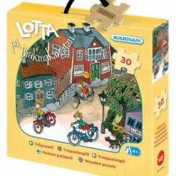 Egmont Kärnan Kärnan Lotta Fra Bråkmakergata Eskepuslespill I Tre 40 Brikker -jollyroom Salg 523050 1133 4a