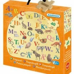 Egmont Kärnan Kärnan Barnepuslespill Dyrealfabet