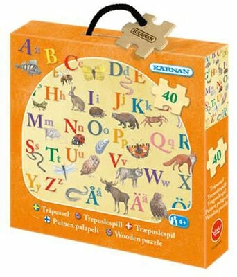 Egmont Kärnan Kärnan Barnepuslespill Dyrealfabet 3 Egmont Kärnan Kärnan Barnepuslespill Dyrealfabet