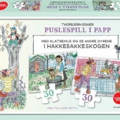 Egmont Hakkebakkeskogen Puslespill I Papp 2x30 Biter -jollyroom Salg 540023 1827 4a