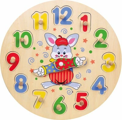 VIGA Puslespill Klokke 3 VIGA Puslespill Klokke