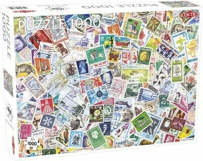 Tactic Puslespill Tons Of Stamps 1000 Brikker 3 Tactic Puslespill Tons Of Stamps 1000 Brikker