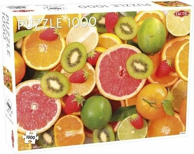 Tactic Puslespill Fruits 1000 Brikker 3 Tactic Puslespill Fruits 1000 Brikker