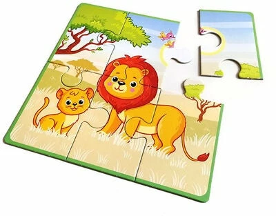 Tactic Pussel Mitt Første Puslespill Safari 4 Tactic Pussel Mitt Første Puslespill Safari - Bilde 2