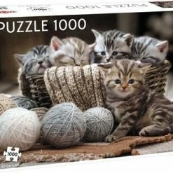 Tactic Puslespill Cute Kittens 1000 Brikker