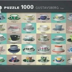 Egmont Kärnan Kärnan Gustavsberg Cups Puslespill 1000 Brikker -jollyroom Salg 580005 1133 4a