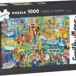 Egmont Kärnan Kärnan Gunilla Mann Gøteborg Puslespill 1000 Brikker