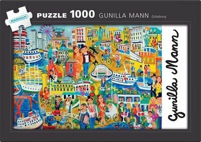 Egmont Kärnan Kärnan Gunilla Mann Gøteborg Puslespill 1000 Brikker 4 Egmont Kärnan Kärnan Gunilla Mann Gøteborg Puslespill 1000 Brikker - Bilde 2