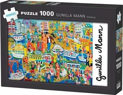 Egmont Kärnan Kärnan Gunilla Mann Gøteborg Puslespill 1000 Brikker 5 Egmont Kärnan Kärnan Gunilla Mann Gøteborg Puslespill 1000 Brikker - Bilde 3