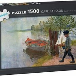 Egmont Kärnan Kärnan: Carl Larsson Esbjörn Med Sin Seilbåt Puslespill, 1500 Biter