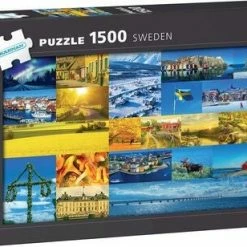 Egmont Kärnan Kärnan Sverige Puslespill 1500 Brikker