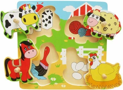 VIGA Puslespill Dyr 4 VIGA Puslespill Dyr - Bilde 2