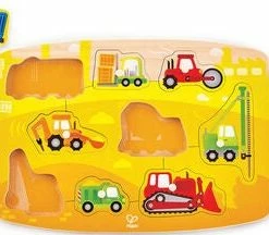 Hape Construction Knottpuslespill