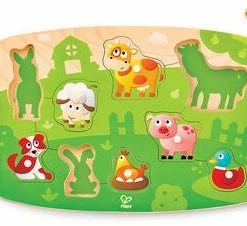 Hape Farmyard Knottpuslespill
