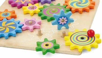 VIGA Puslespill, Tannhjul 7 VIGA Puslespill, Tannhjul - Bilde 5