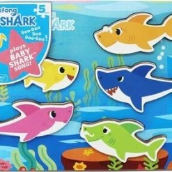 Baby Shark Puslespill I Tre Med Musikk -jollyroom Salg 6054918 1148 4a