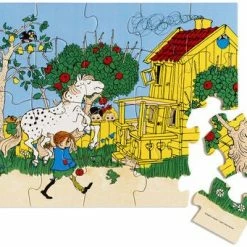 Pippi Langstrømpe Pippi Trepuslespill 20 Brikker