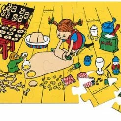 Pippi Langstrømpe Pippi Gulvpuslespill 24 Brikker