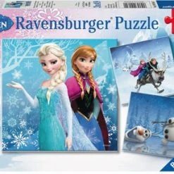 Ravensburger Disney Frozen Puslespill Vintereventyr 3x49 Brikker