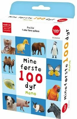 Egmont Mine Første 100 Dyr Finn To Like Kortspill 3 Egmont Mine Første 100 Dyr Finn To Like Kortspill