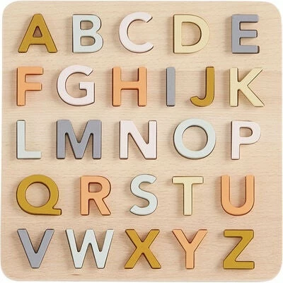 Kids Concept ABC Puslespill Engelsk, Tre 3 Kids Concept ABC Puslespill Engelsk, Tre