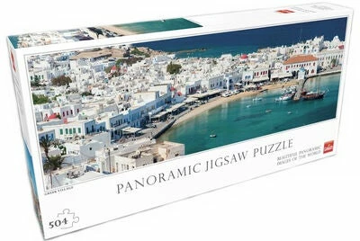 Goliath Games Puslespill Greek Village 504 Brikker 3 Goliath Games Puslespill Greek Village 504 Brikker